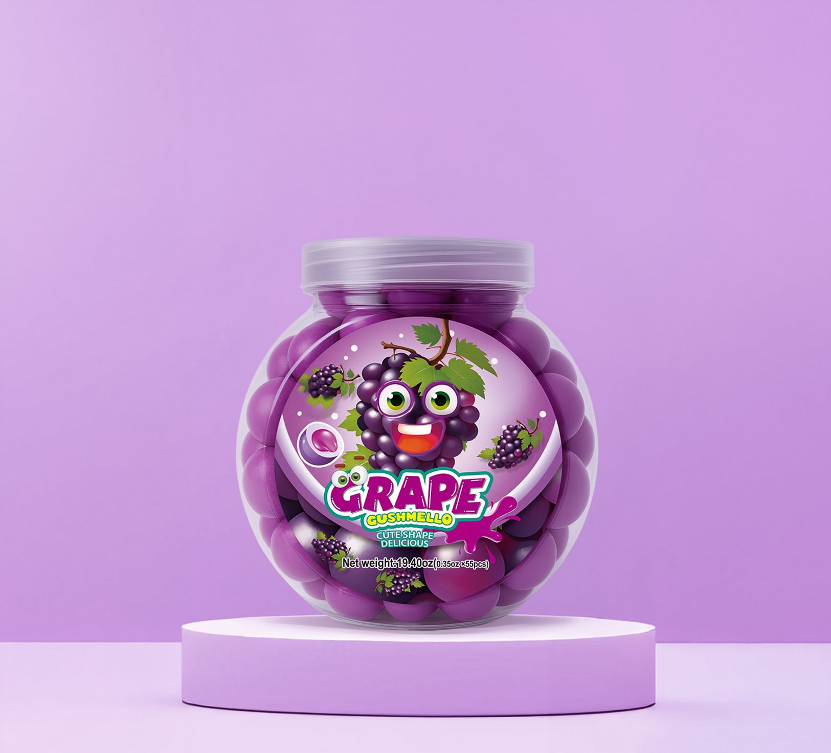 Zoomi Gushmello™ - Grape Jar Zoomi Gushmello™ - Grape Jar
