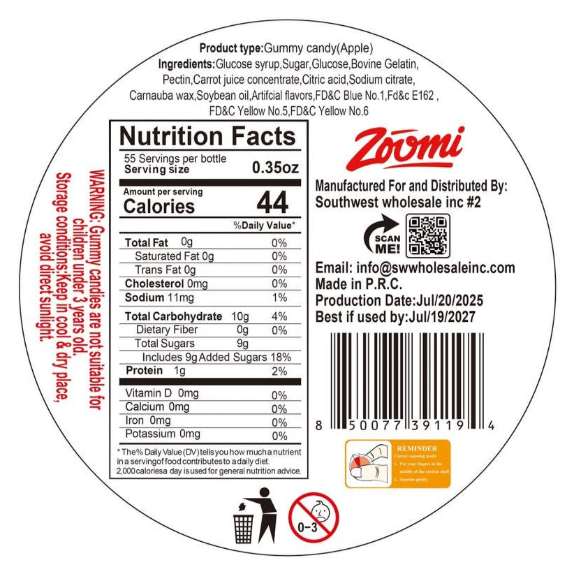 Zoomi Gushmello™ - Apple Jar Zoomi Gushmello™ - Apple Jar