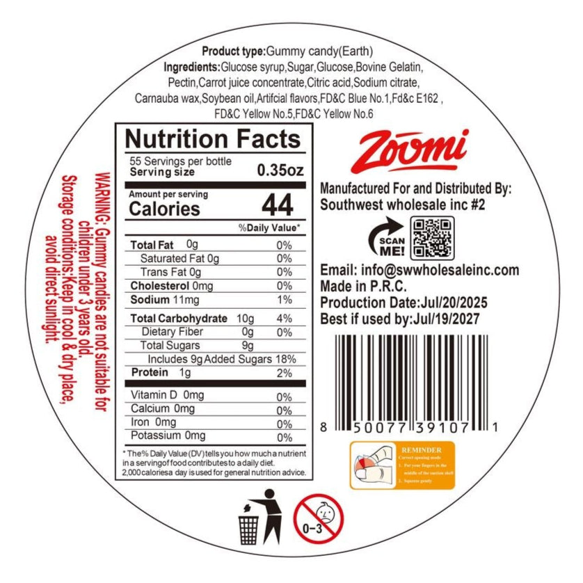 Zoomi Gushmello™ - Earth Jar Zoomi Gushmello™ - Earth Jar