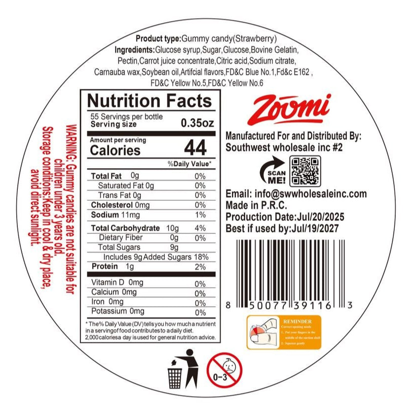 Zoomi Gushmello™ - Strawberry Jar Zoomi Gushmello™ - Strawberry Jar