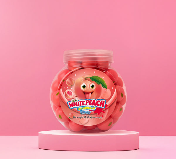 Zoomi Gushmello™ - White Peach Jar
