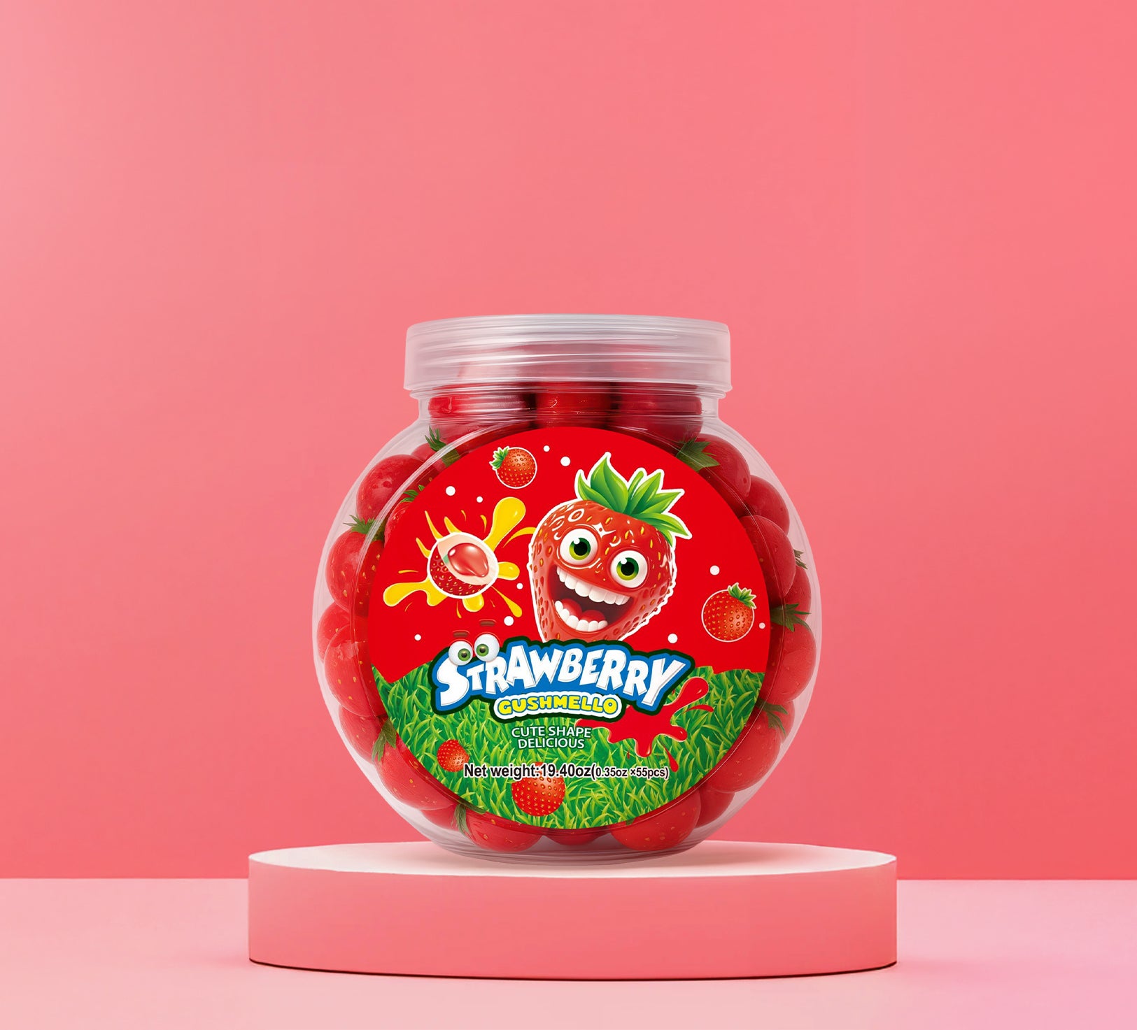 Zoomi Gushmello™ - Strawberry Jar