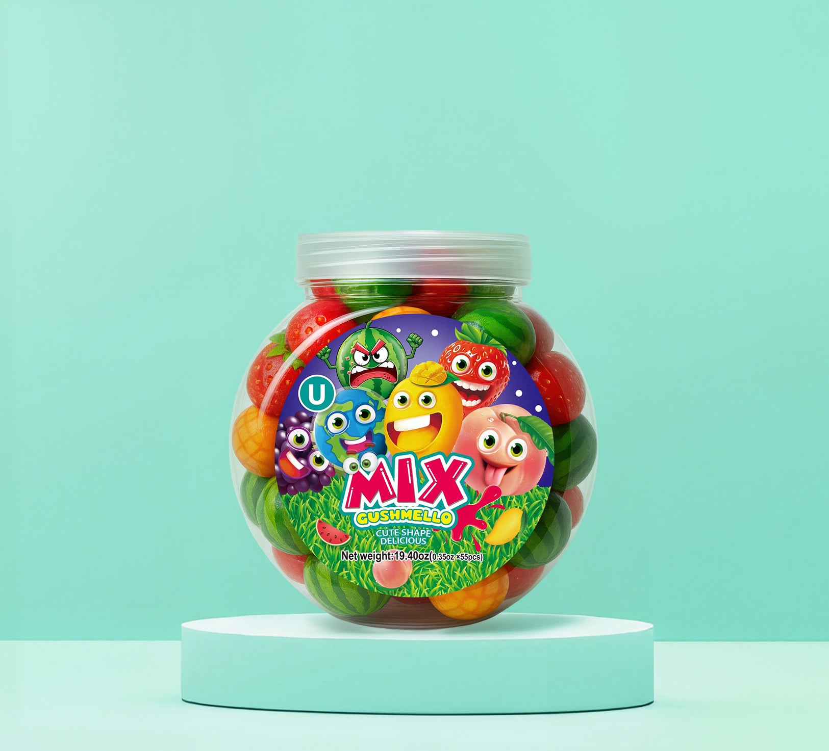 Zoomi Gushmello™ - Mix Jar