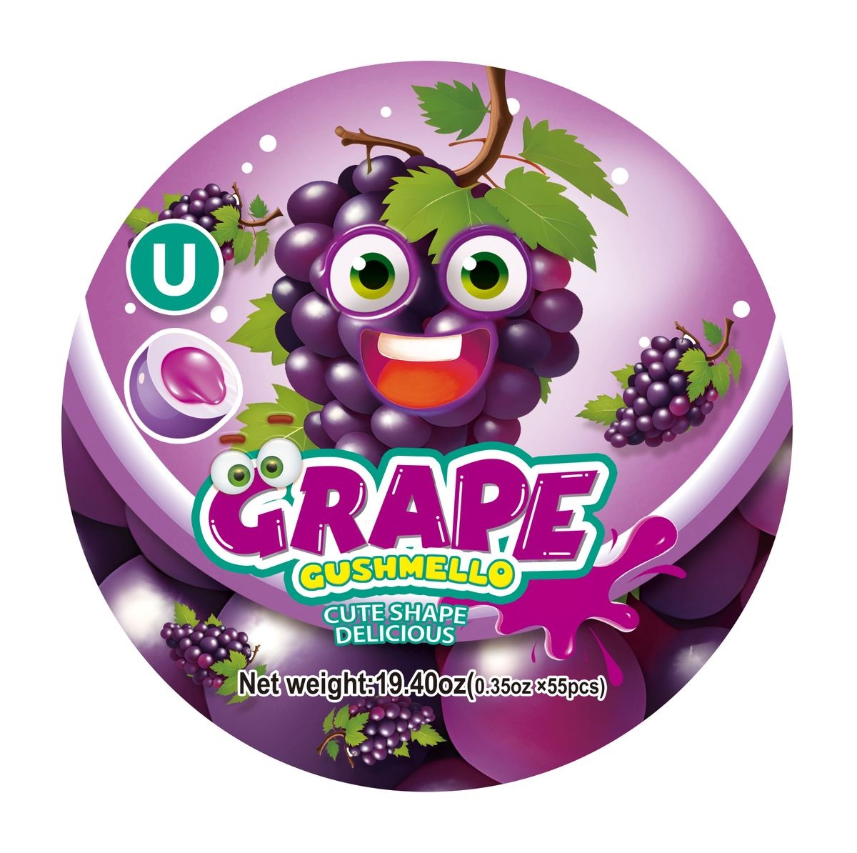 Zoomi Gushmello™ - Grape Jar