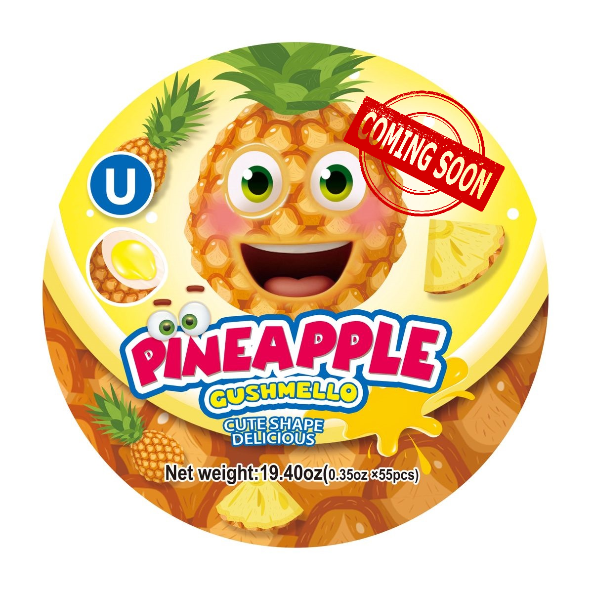 (COMING SOON) Zoomi Gushmello™ - Pineapple Jar