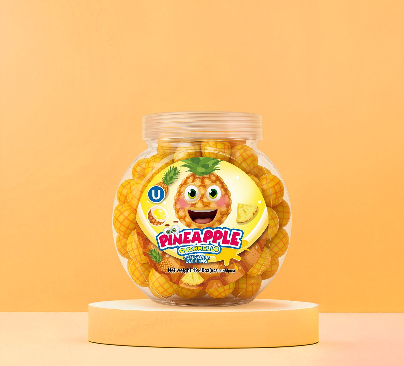 (COMING SOON) Zoomi Gushmello™ - Pineapple Jar